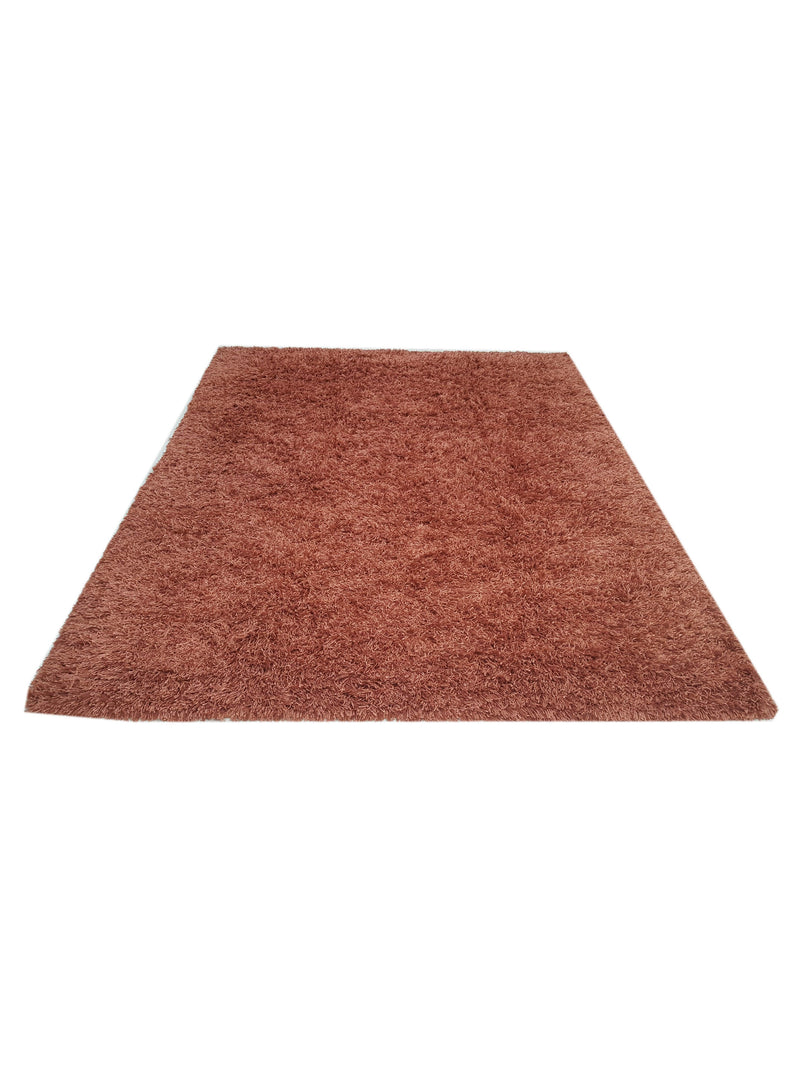 Aura Shag 003 Copper Shag Hand Woven Rug