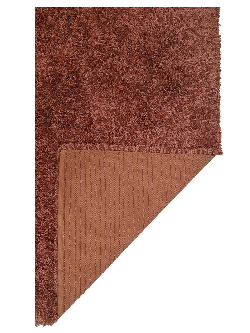 Aura Shag 003 Copper Shag Hand Woven Rug