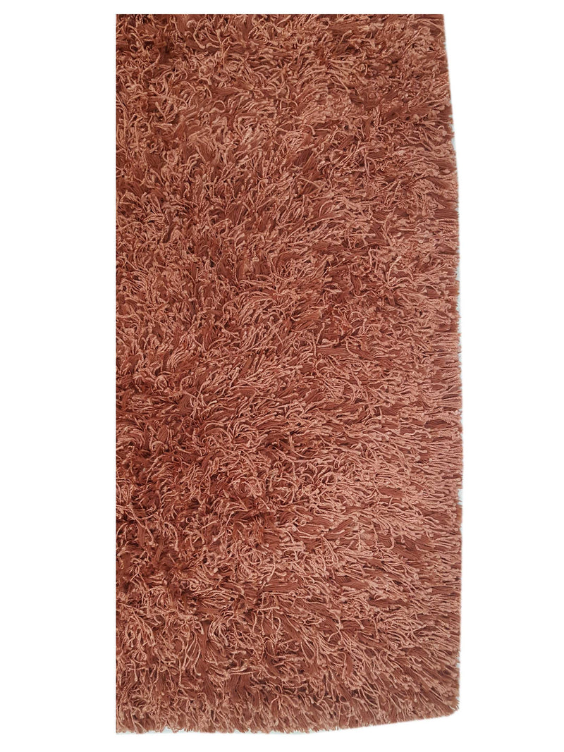 Aura Shag 003 Copper Shag Hand Woven Rug