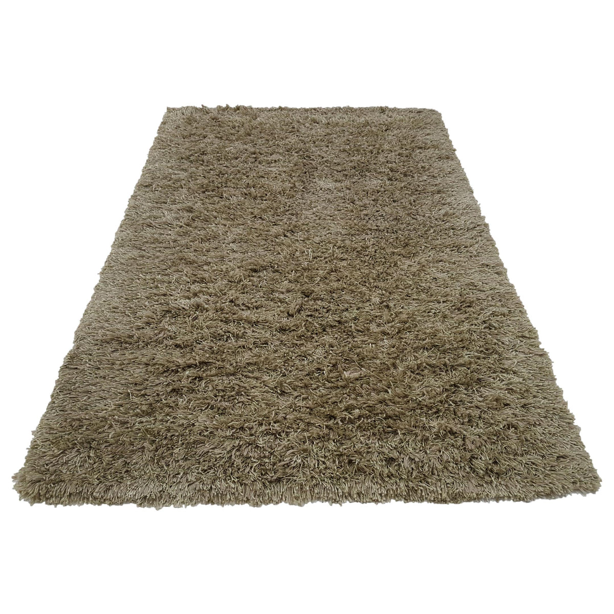 Aura Shag 007 Olive Shag Hand Woven Rug