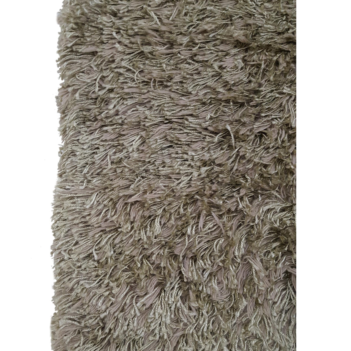 Aura Shag 007 Olive Shag Hand Woven Rug