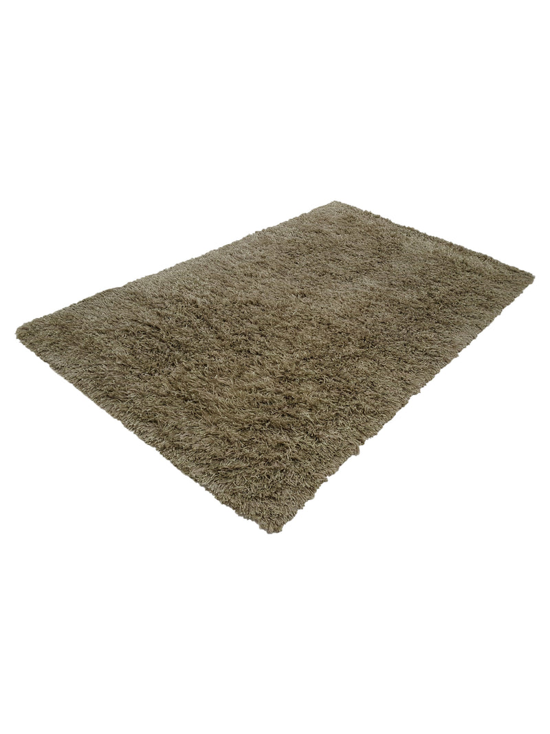 Aura Shag 007 Olive Shag Hand Woven Rug