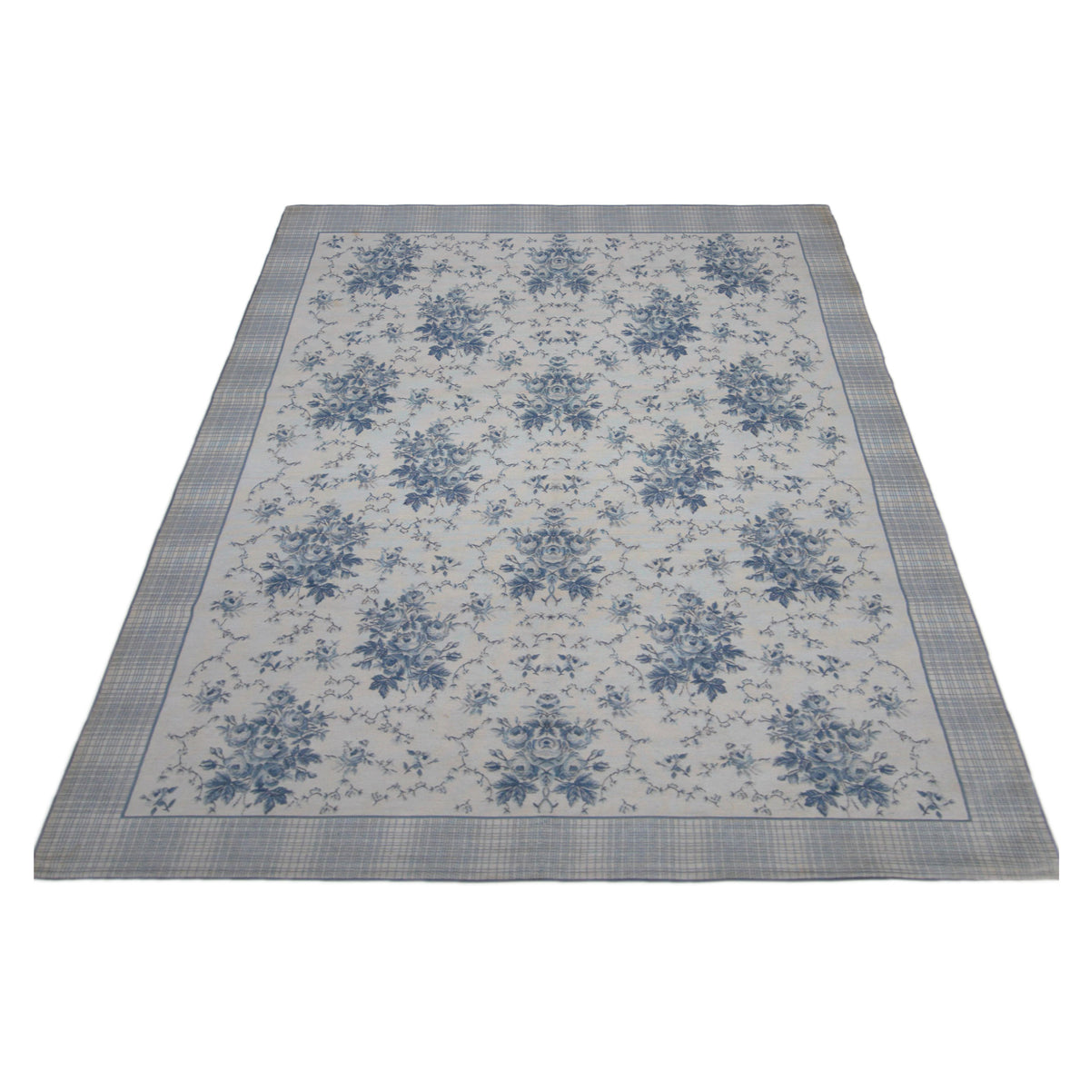 Aura Sisillia 40717BC Blue Chen Transitional Hand Woven Rug