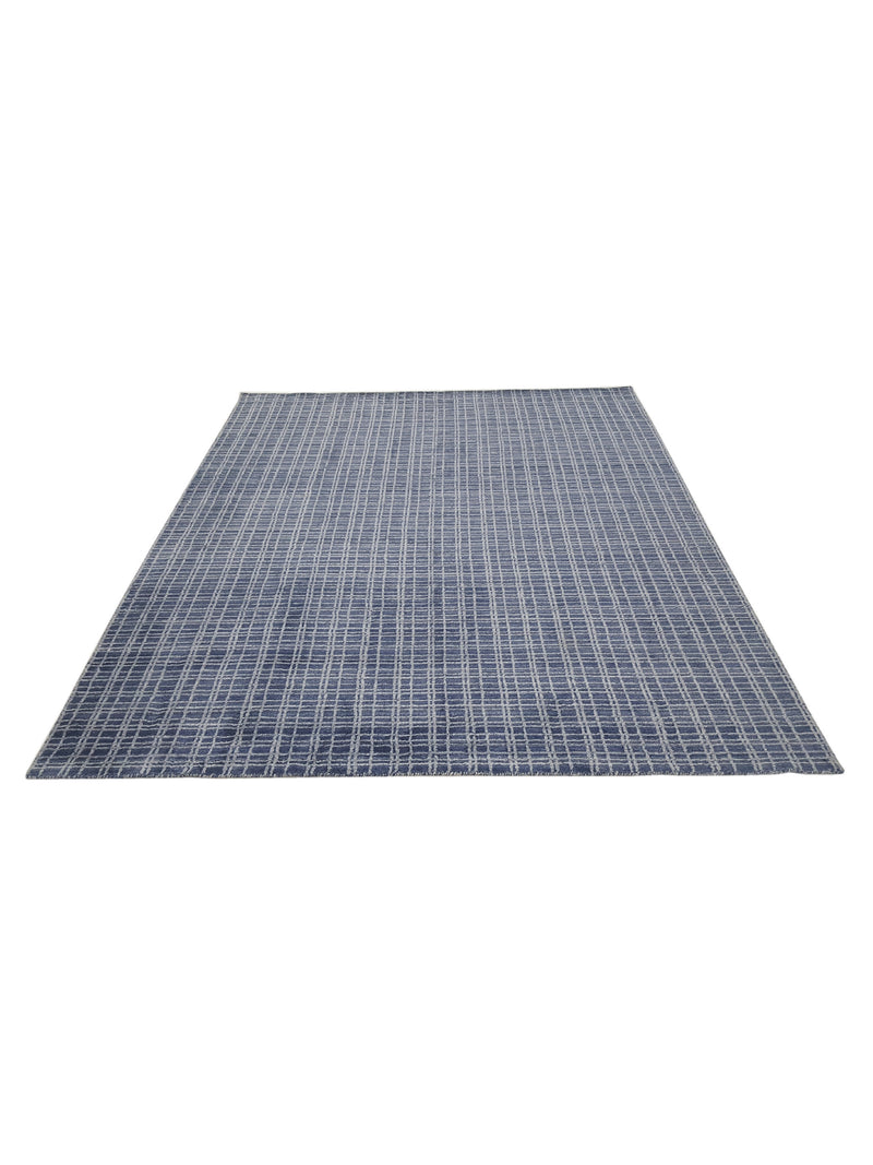 Aira Marion LH-01BB Blue Lt.Blue Transitional Hand Loom Rug