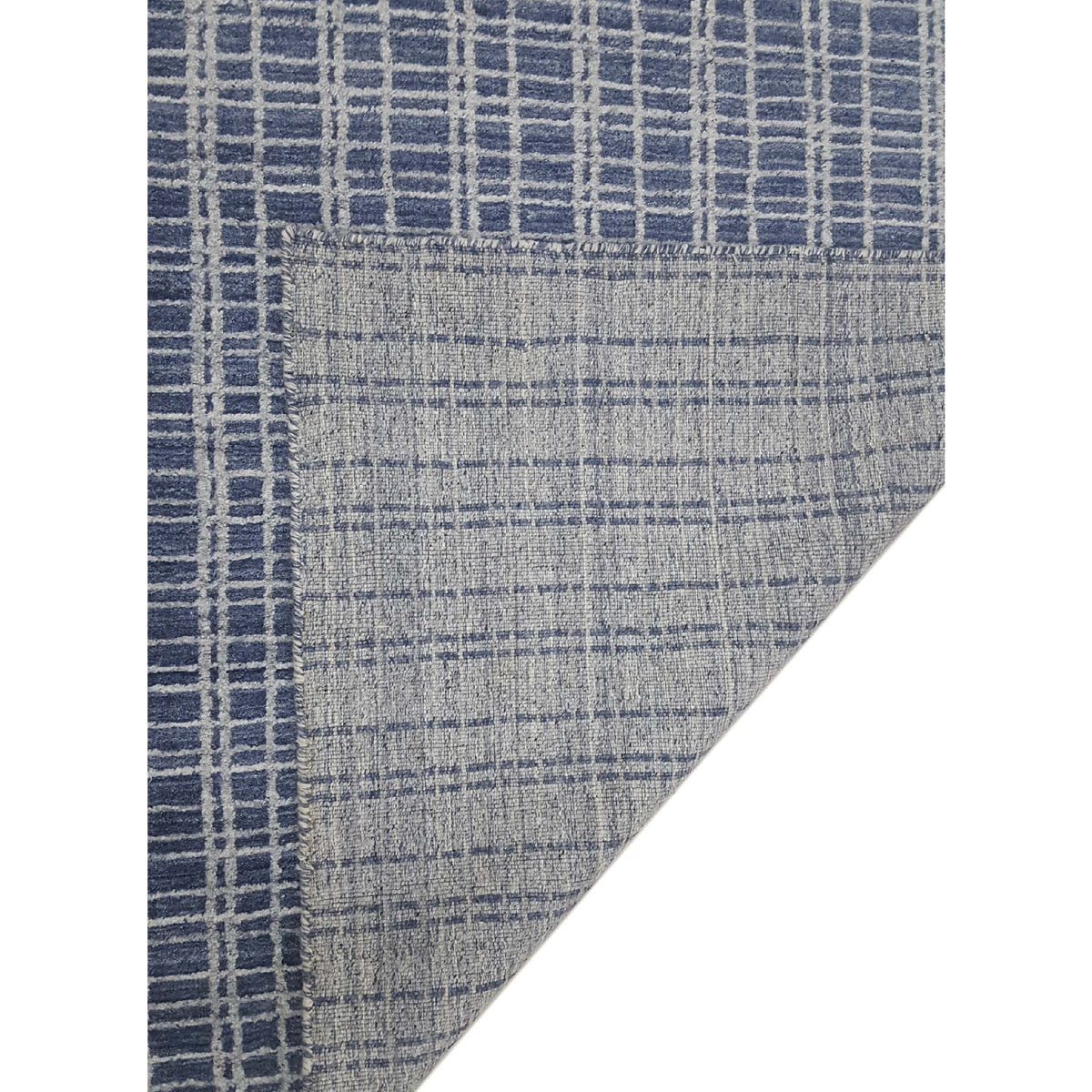Aira Marion LH-01BB Blue Lt.Blue Transitional Hand Loom Rug