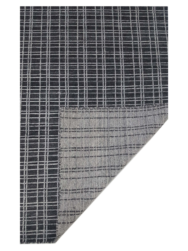 Aira Marion LH-01CG Charcoal Lt.Grey Transitional Hand Loom Rug