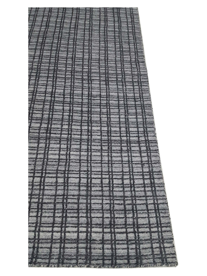 Aira Marion LH-01GC Lt.Grey Charcoal Transitional Hand Loom Rug