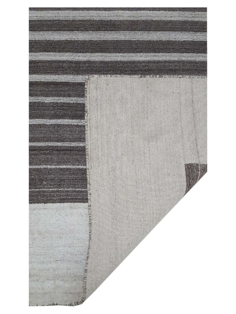 Aira Urban 002 Ivory Charcoal Transitional Hand Loom Rug