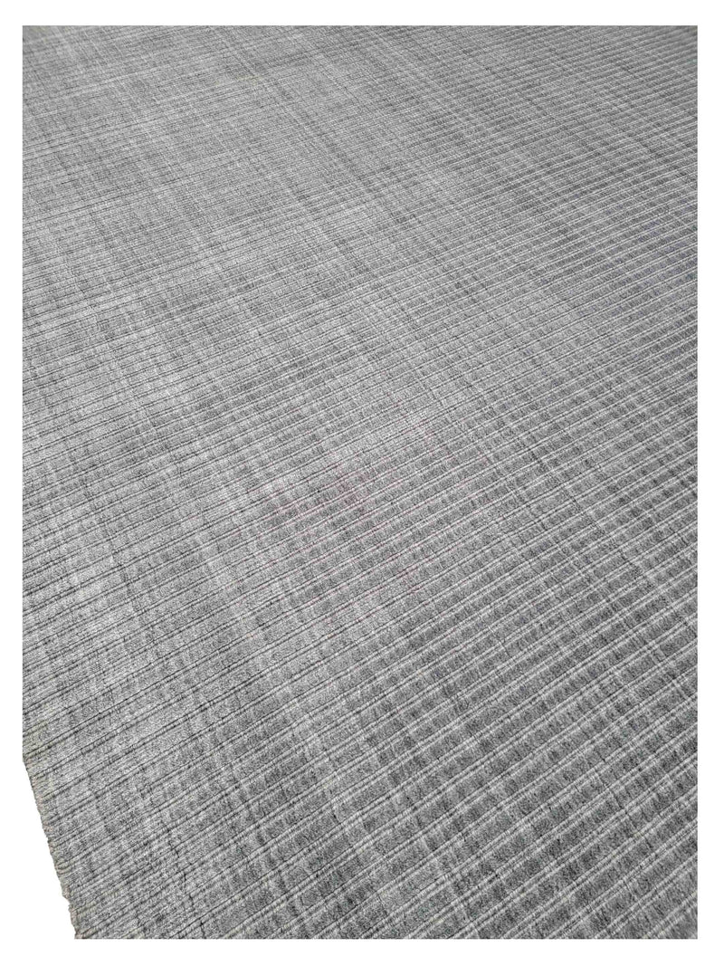 Aira Westside 67491 D.Grey Grey Transitional Hand Knotted Rug