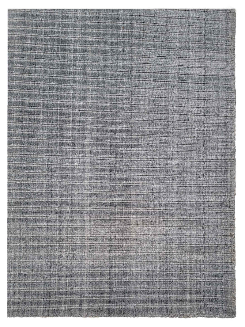Aira Westside 67491 D.Grey Grey Transitional Hand Knotted Rug