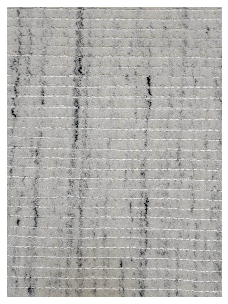 Artisan Soho 67505 Ivory Grey Transitional Hand Knotted Rug