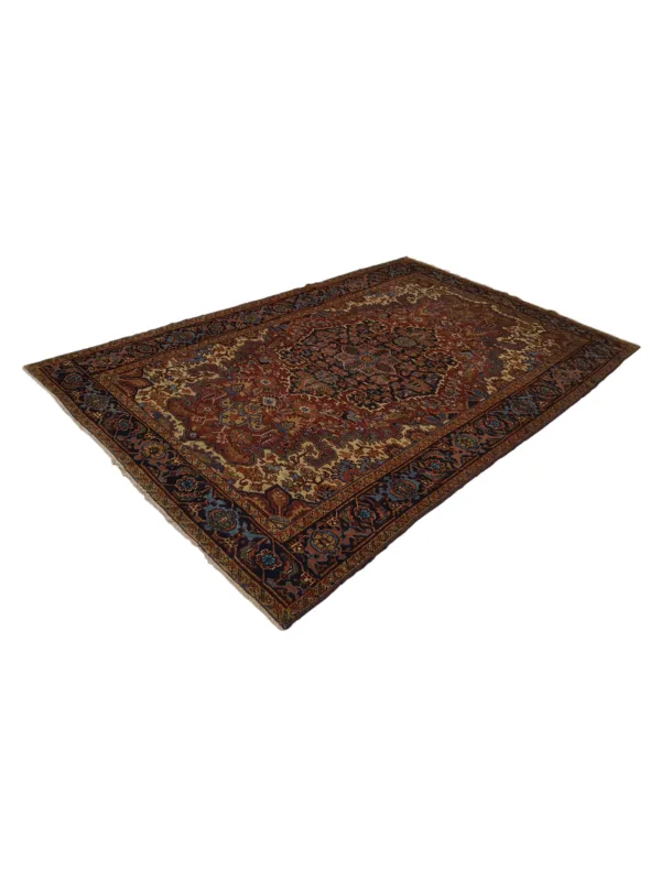 Antique Heriz Rust 6x9 - Image 6
