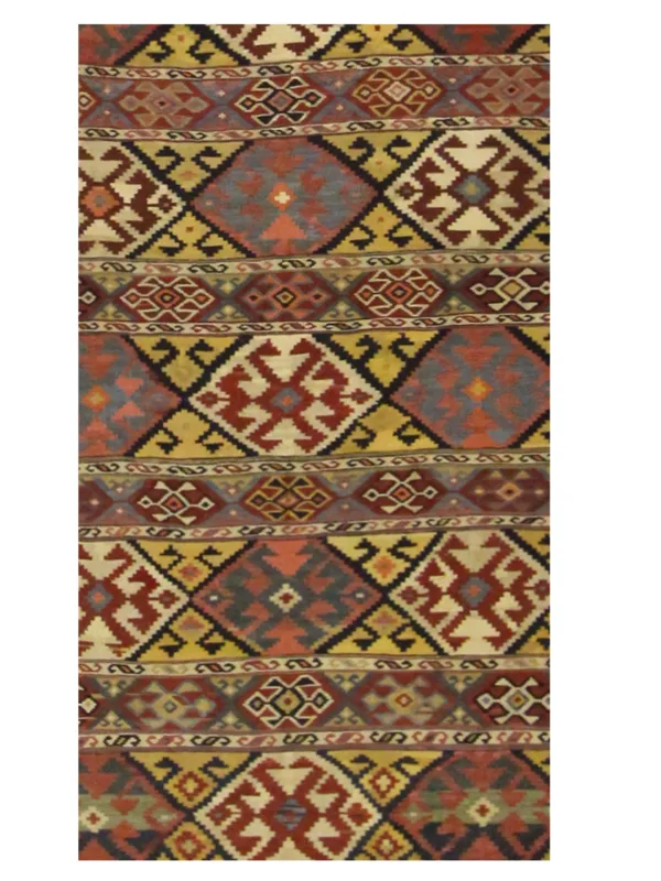 Antique Shirvan Kilim Multi 6x12 - Image 3