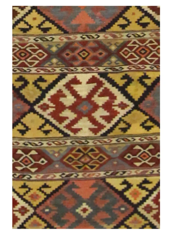 Antique Shirvan Kilim Multi 6x12 - Image 4
