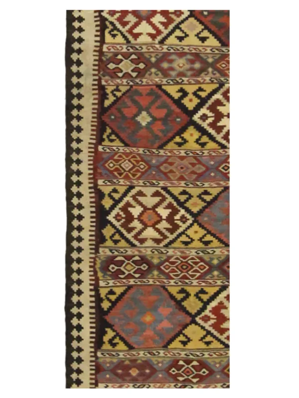 Antique Shirvan Kilim Multi 6x12 - Image 5