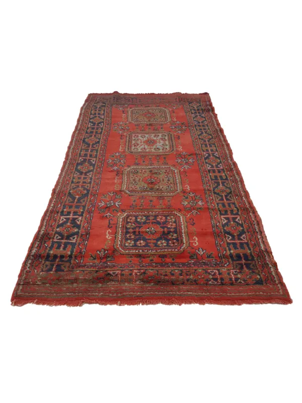 Antique Ushak Orange 5x10 - Image 2