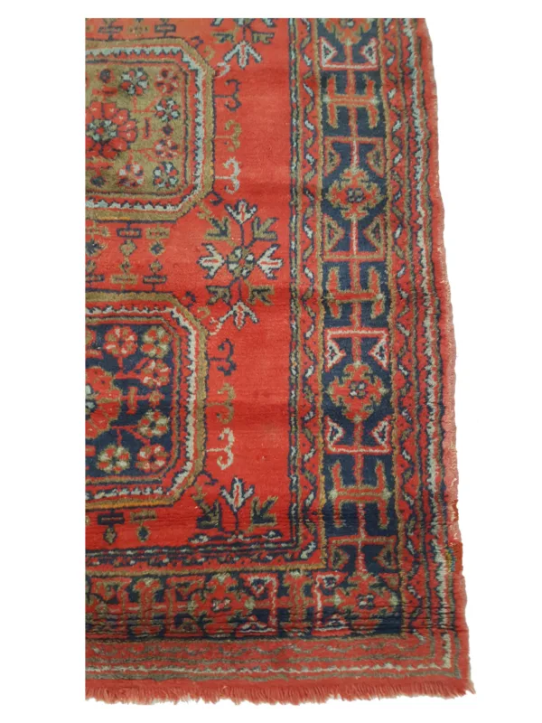 Antique Ushak Orange 5x10 - Image 6