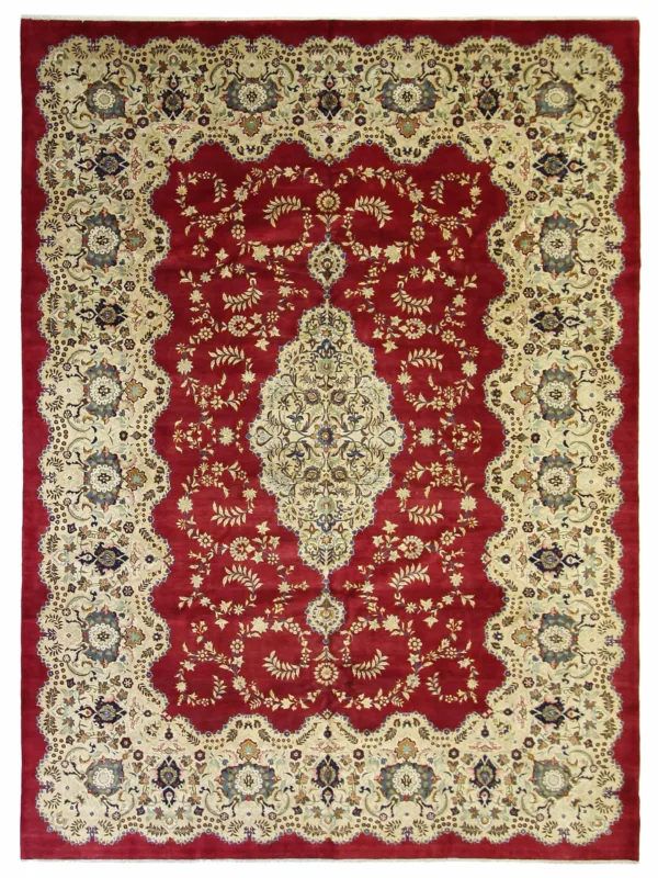 Antique Kashan Red 10x16
