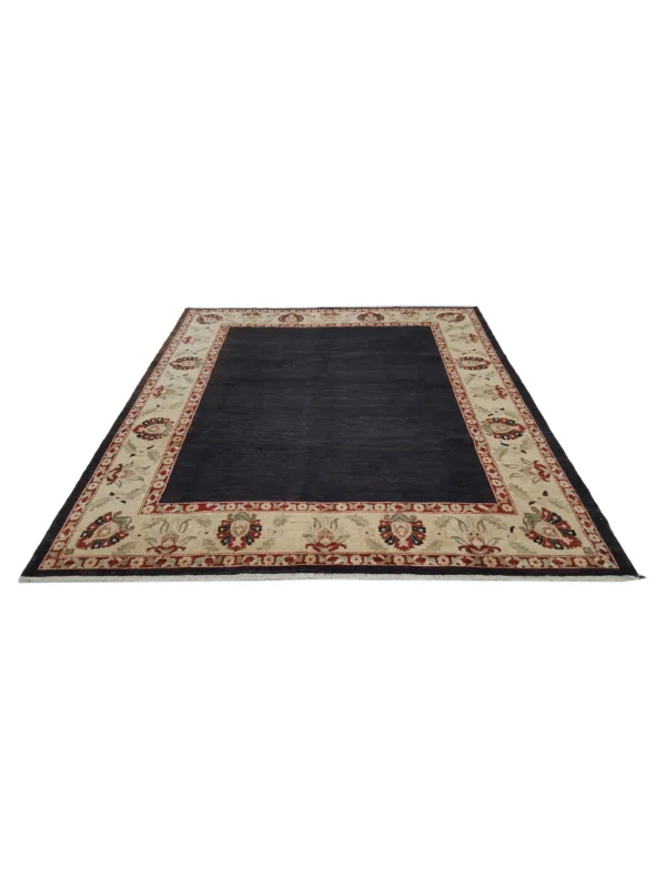 Ziegler Hand Knotted Black 8x10 - Image 3