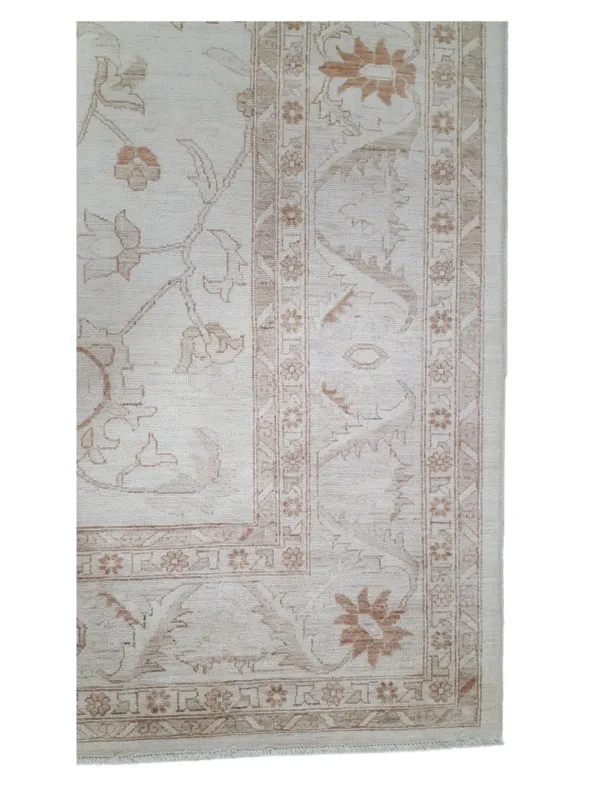 Ziegler Hand Knotted Ivory 10x14 - Image 4