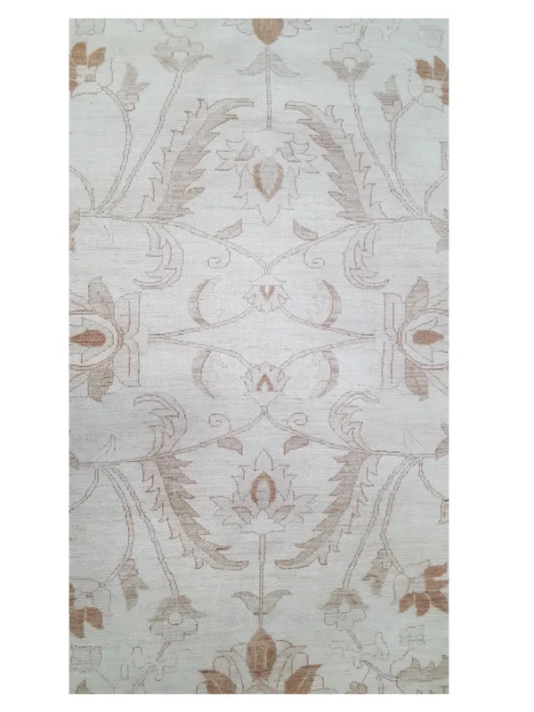 Ziegler Hand Knotted Ivory 10x14 - Image 5