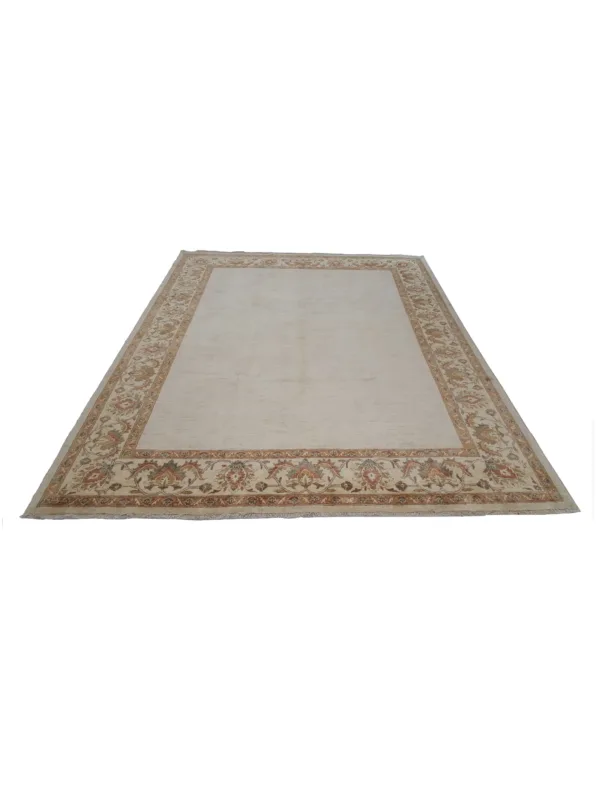 Ziegler Hand Knotted Ivory 9x12 - Image 2