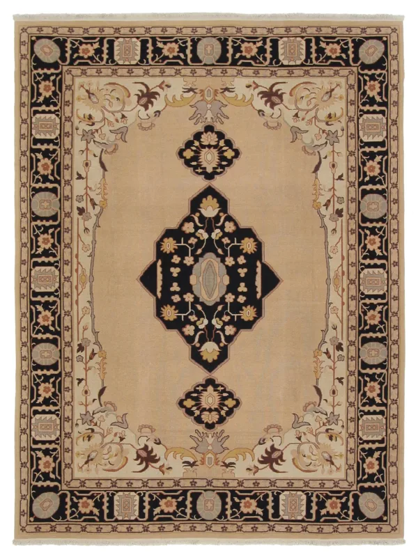 Summak Hand Knotted Beige 9x12