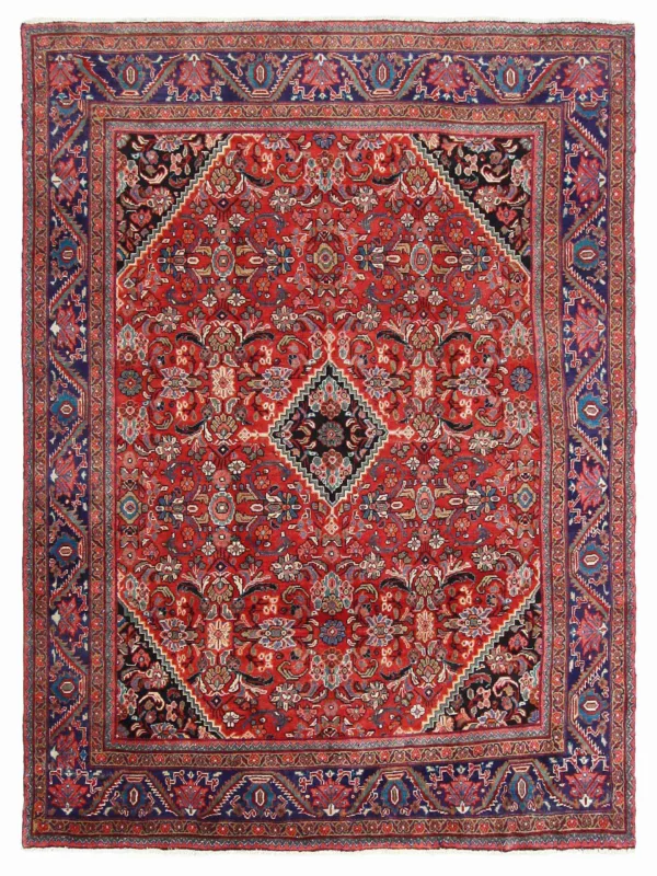 Persian Semi Antique Red 10x13