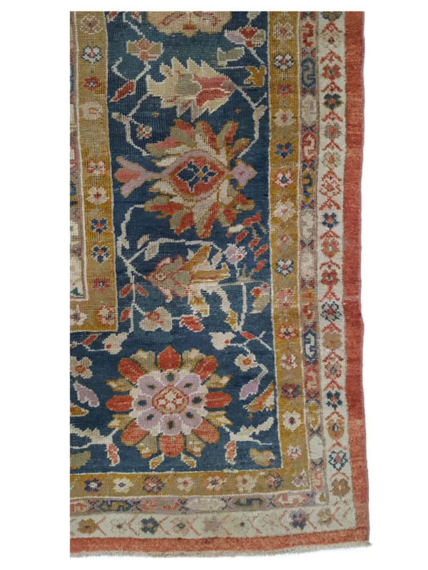 Antique Sultanabad Rust 10x13 - Image 3