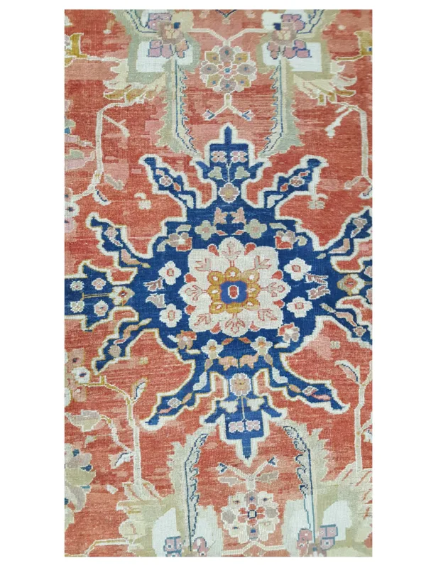 Antique Sultanabad Rust 10x13 - Image 4