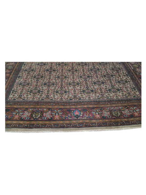 Antique Sultanabad Ivory 11x18 - Image 6