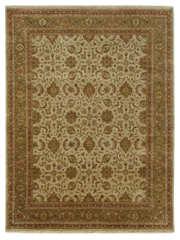 Maharaja Hand Knotted Beige 8x10