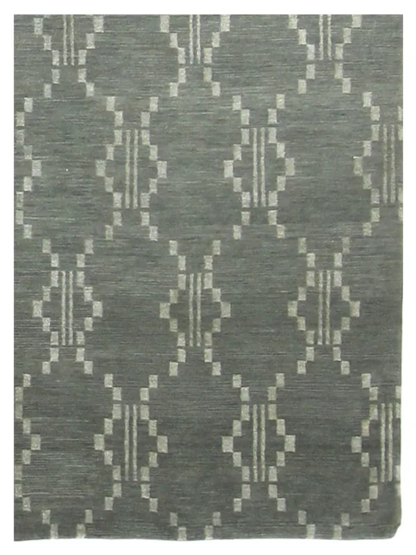 Lasha Hand Knotted Lt.Green 8x10 - Image 4