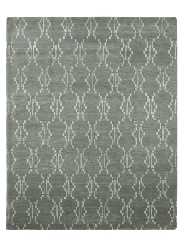 Lasha Hand Knotted Lt.Green 8x10