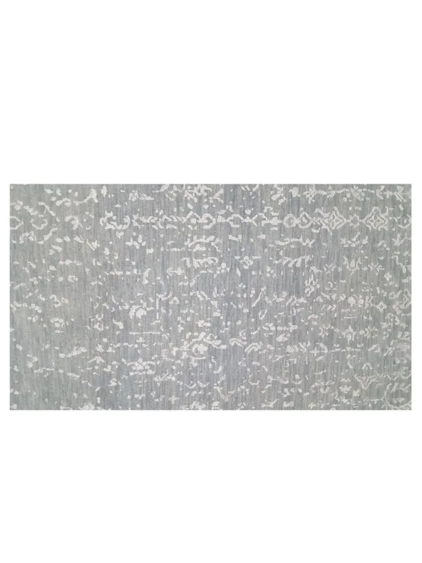 Erase Hand Knotted Grey 8x10 - Image 4