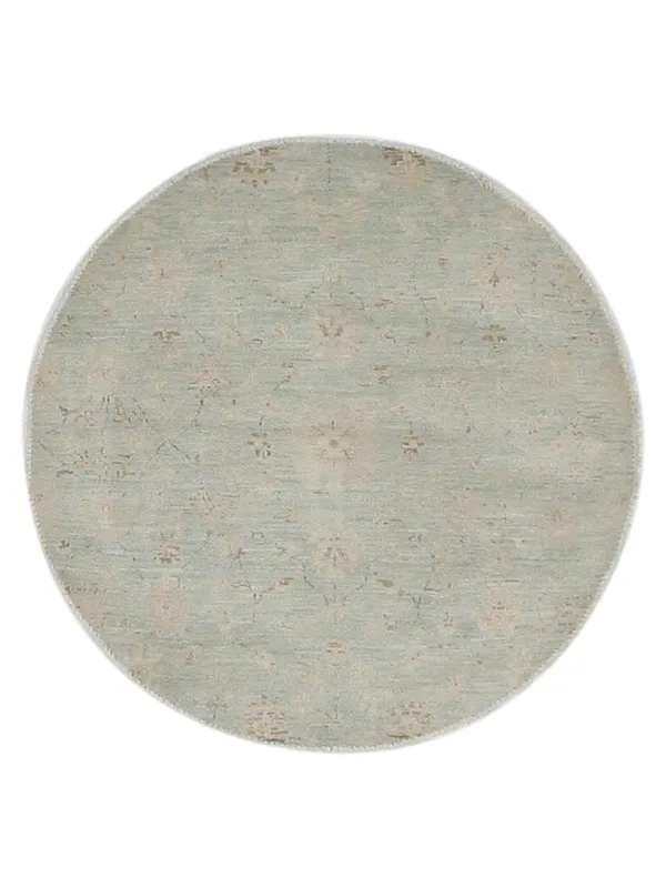 Ziegler Hand Knotted Lt.Green 4x4