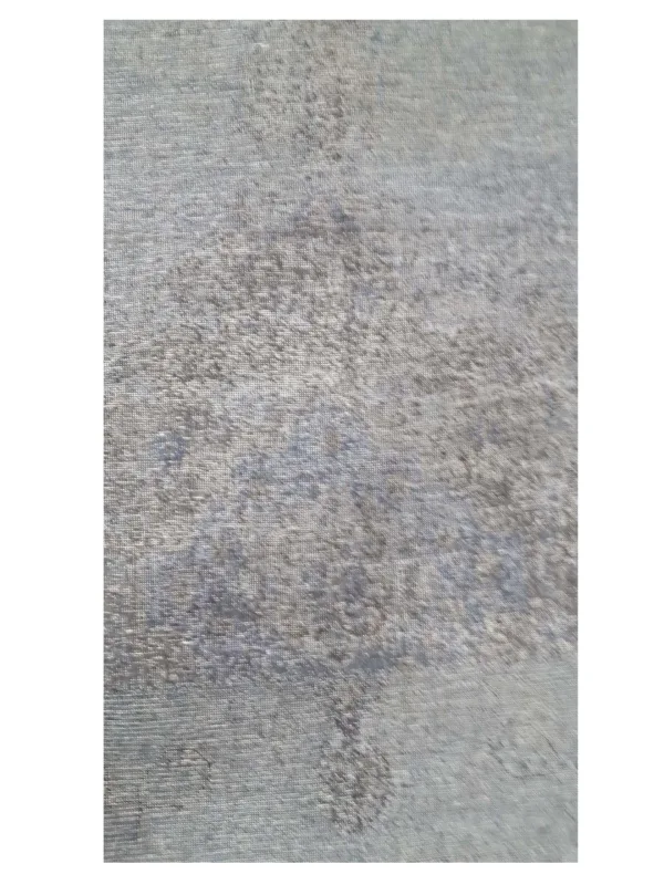 Overdyed Hand Knotted Grey 9x9 - Image 5