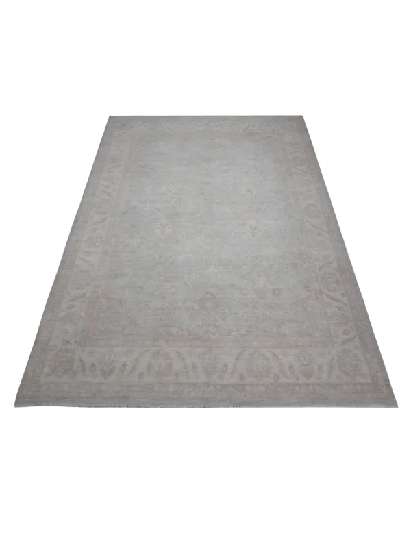 Ziegler Hand Knotted Teal 8x10 - Image 2