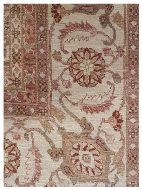 Ziegler Hand Knotted Aubergine 16x18 - Image 3