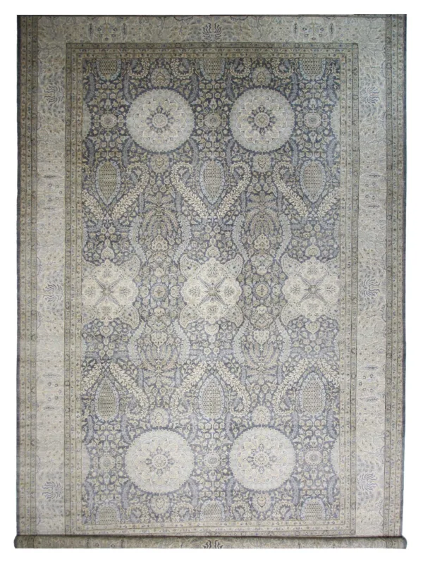 Ziegler Hand Knotted Grey 16x26