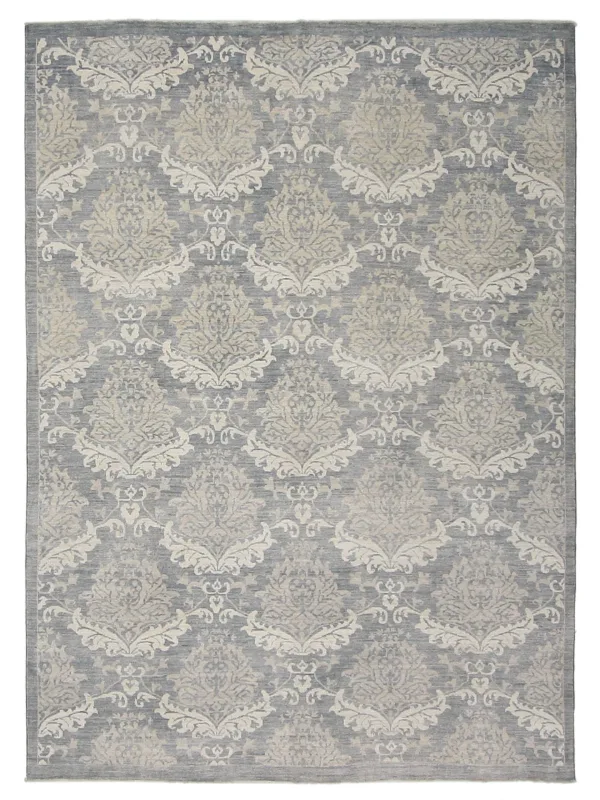 Ziegler Hand Knotted Grey 8x10