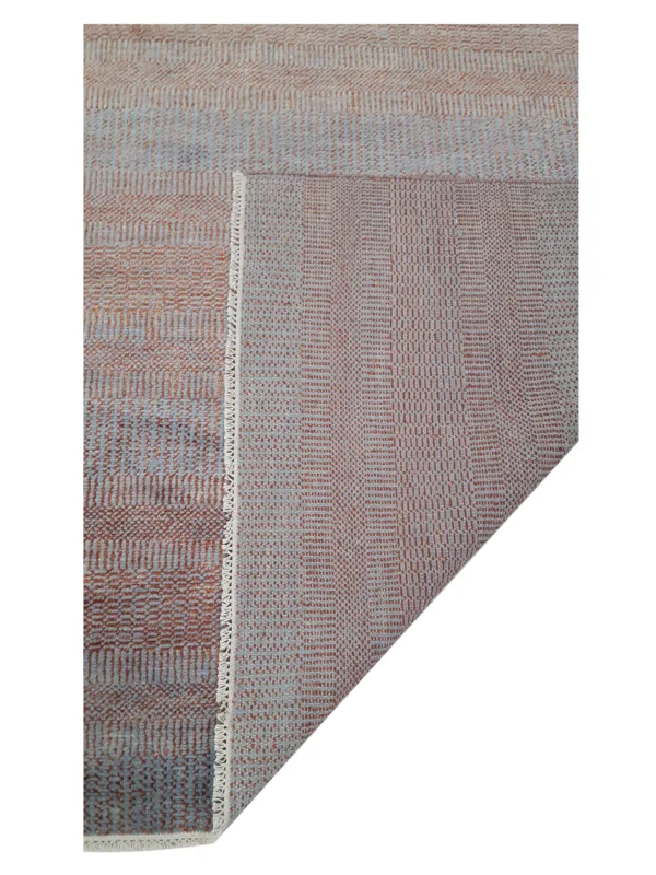 Flute Hand Knotted Rust 10x14 - Image 3