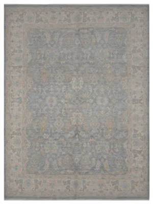 Ziegler Hand Knotted Grey 8x10