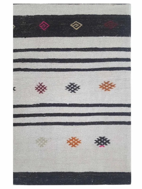 Malaga Flatweave Ivory 7x9 - Image 3