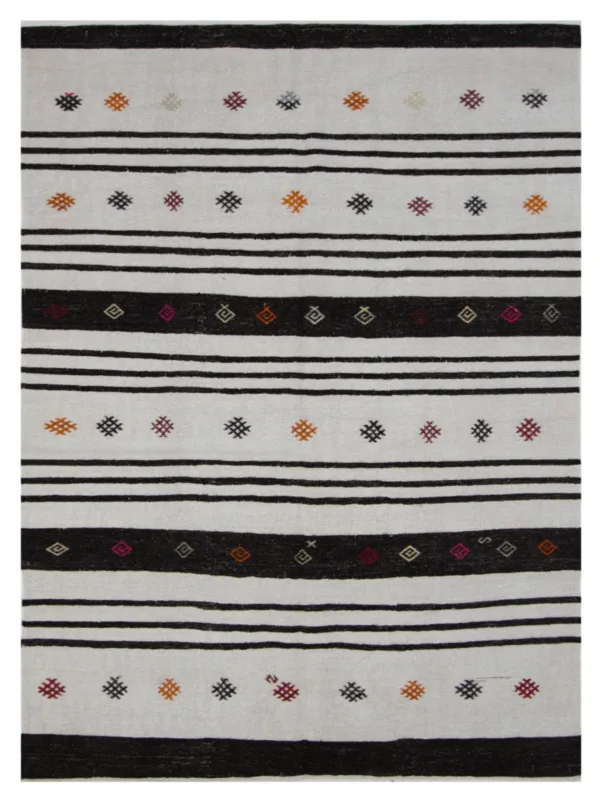 Malaga Flatweave Ivory 7x9 - Image 5