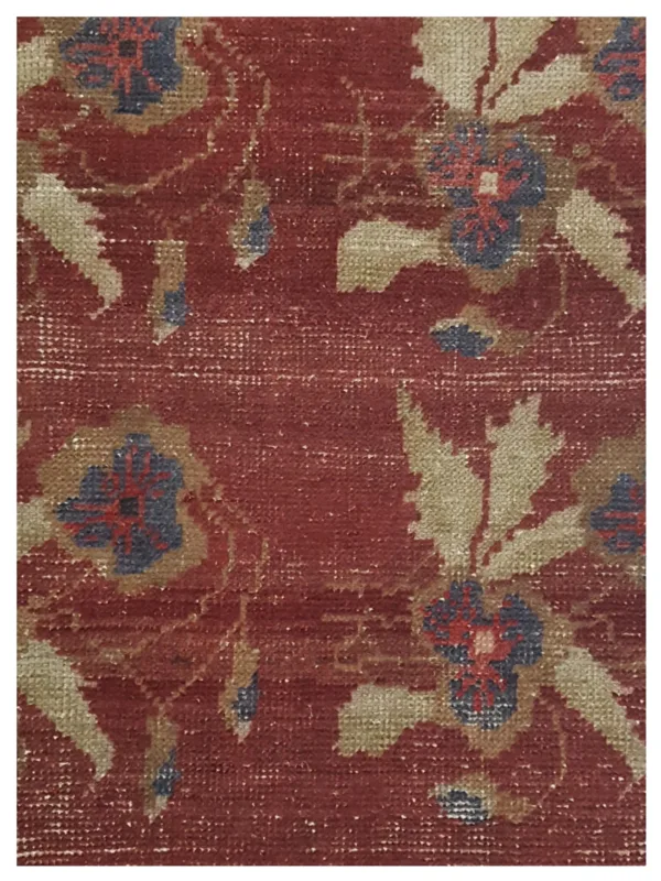 Kurdish Hand Knotted Rust 4x6 - Image 4