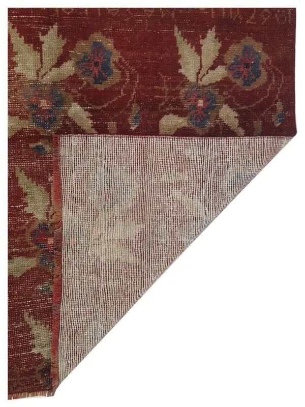 Kurdish Hand Knotted Rust 4x6 - Image 5