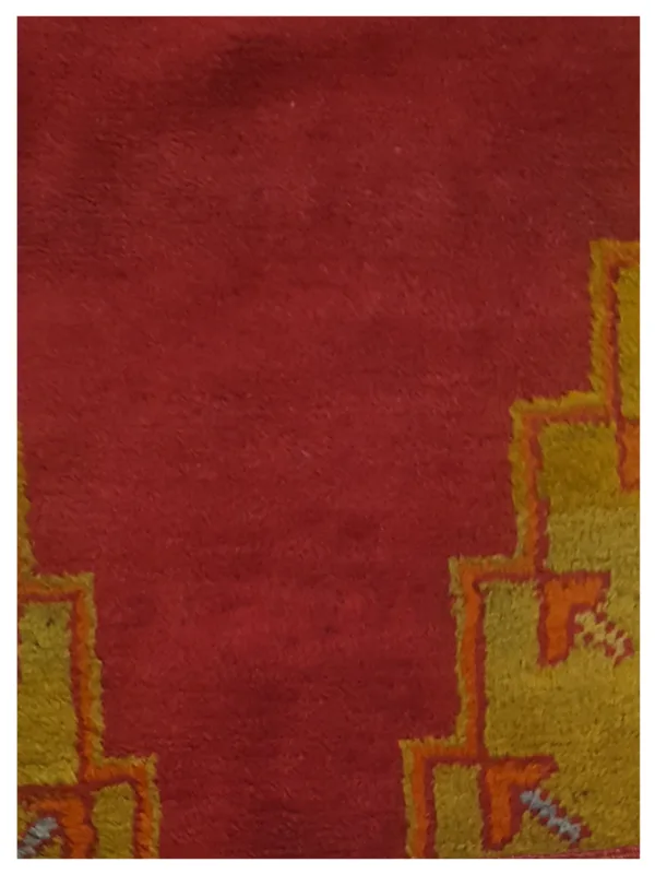 Antique Ushak Orange 4x6 - Image 3