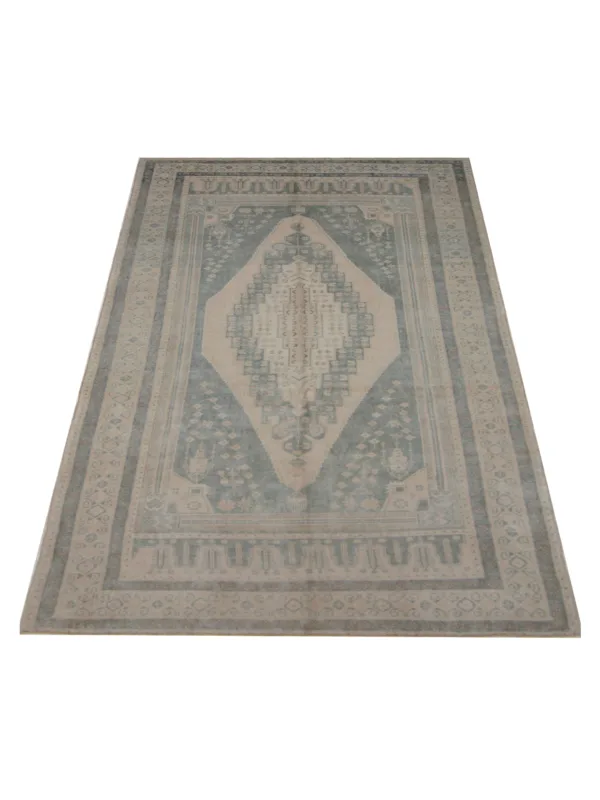 Anatolian Hand Knotted Teal 6x11 - Image 2