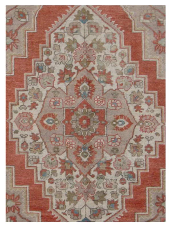Anatolian Hand Knotted Rust 6x11 - Image 4